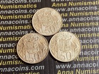 3 X Australia Silver Round 50 cent, GXF-aUNC